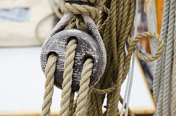 Image showing rope and tackle