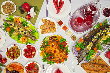 Image showing traditional festive food