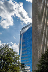 Image showing charlotte nc skyline and street scenes during day time