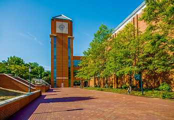 Image showing modern college campus buildings