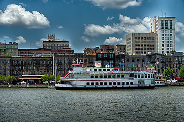 Image showing Savannah Georgia USA downtown skyline