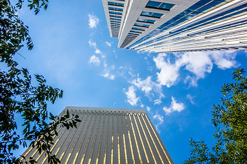 Image showing charlotte nc skyline and street scenes during day time