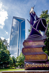 Image showing charlotte nc skyline and street scenes during day time