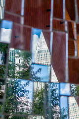 Image showing charlotte nc skyline and street scenes during day time