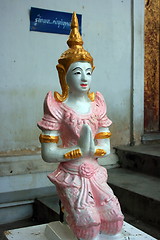 Image showing Pink Buddha