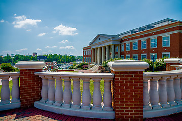 Image showing modern college campus buildings