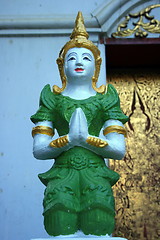 Image showing Green Buddha