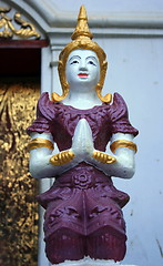 Image showing Purple Buddha