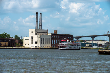 Image showing Savannah Georgia USA downtown skyline