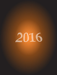 Image showing Happy new 2016 year. Colorful design. Vector illustration and photo image available.