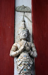 Image showing Buddha on the wall