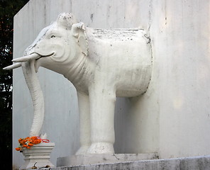 Image showing Elephant in the wall