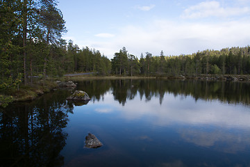 Image showing Lake in Lapland, Finland