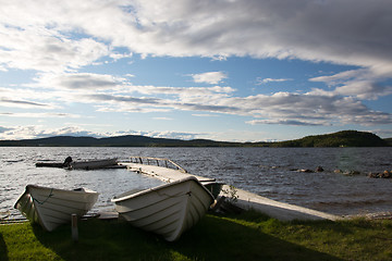 Image showing lake Inari, Lapland, Finland