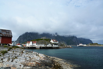 Image showing Henningsvaer, Lofoten, Norway