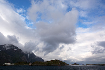 Image showing Henningsvaer, Lofoten, Norway