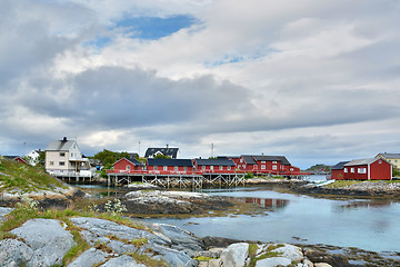 Image showing Henningsvaer, Lofoten, Norway