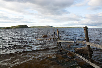 Image showing lake Inari, Lapland, Finland