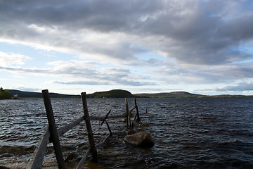 Image showing lake Inari, Lapland, Finland