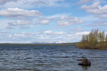 Image showing Lake in Lapland, Finland