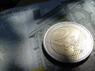 Image showing 2 euros and more