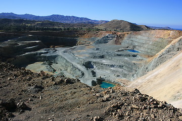 Image showing At the mine