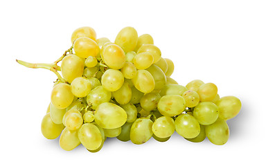 Image showing A bunch of bright ripe grapes