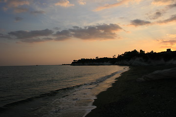 Image showing Sea Sunset