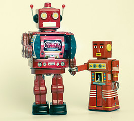 Image showing robot toys