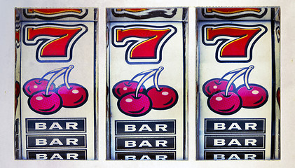 Image showing slot machine