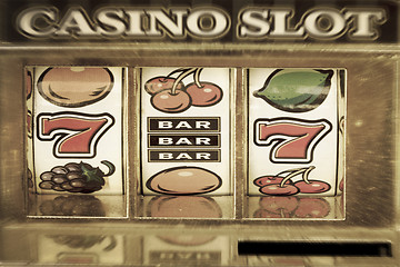 Image showing slot machine