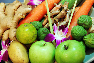 Image showing Fruits and vegetables