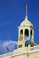 Image showing  thailand asia   in  bangkok flag    sky      and  colors religi