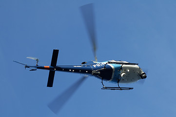 Image showing police helicopter