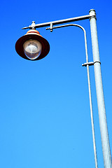 Image showing  street lamp in lantern   the outdoors  sky