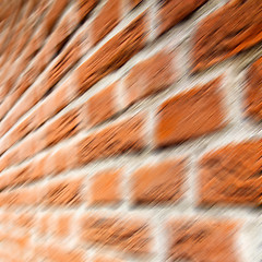 Image showing abstract step   brick in  italy old wall and texture material th