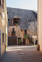 Image showing courtyard in Colmar