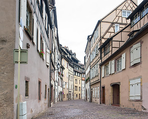 Image showing old town of Colmar