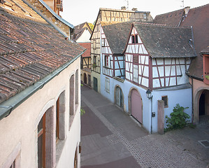 Image showing old town of Colmar