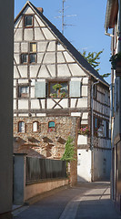 Image showing old town of Colmar