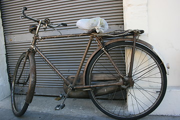 Image showing Old bicycle