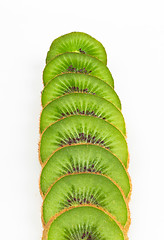 Image showing Kiwi slice