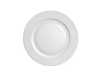 Image showing shiny plate isolated on white