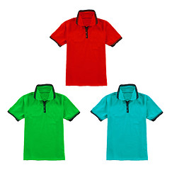 Image showing Various t-shirts