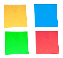 Image showing different note papers