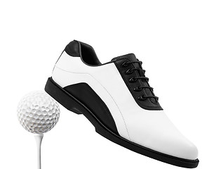 Image showing Golf shoe