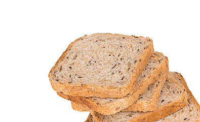 Image showing sliced bread isolated