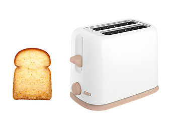 Image showing Bread toaster appliance