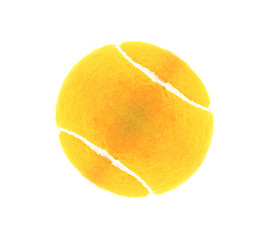 Image showing Tennis ball