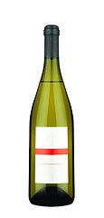 Image showing Wine bottle isolated